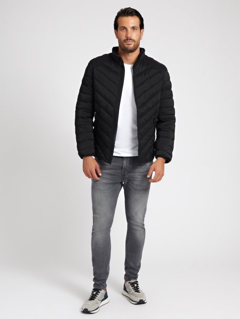 Doudoune Regular Fit Noir Guess