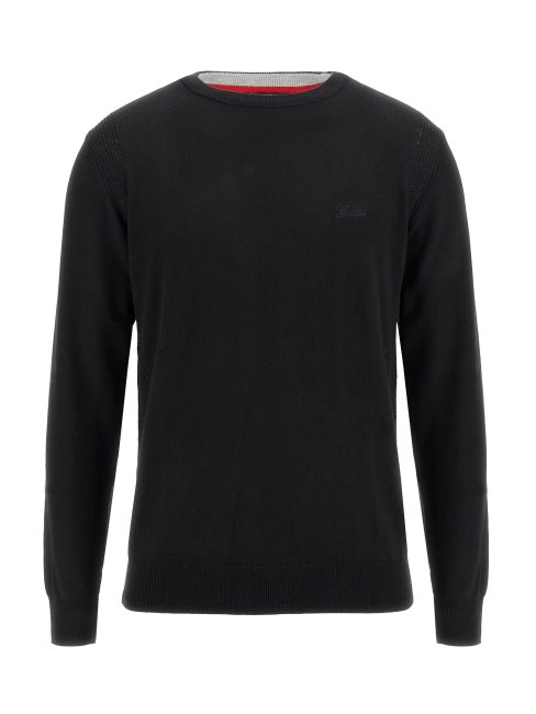 Pull Col Rond Guess Noir