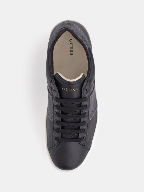 Baskets Nola 4g Logo Guess Noir