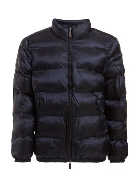 Doudoune Col Montant Guess Bleu