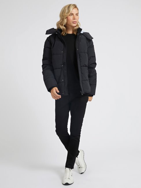 Guess Thermo Reactive Puffer Noir