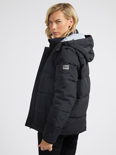 Guess Thermo Reactive Puffer Noir