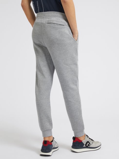 Pantalon De Jogging Gris à Patch Logo Guess