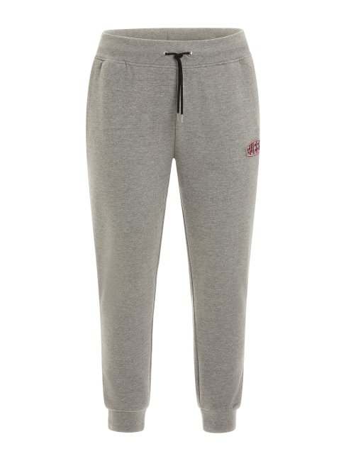 Pantalon De Jogging Gris à Patch Logo Guess