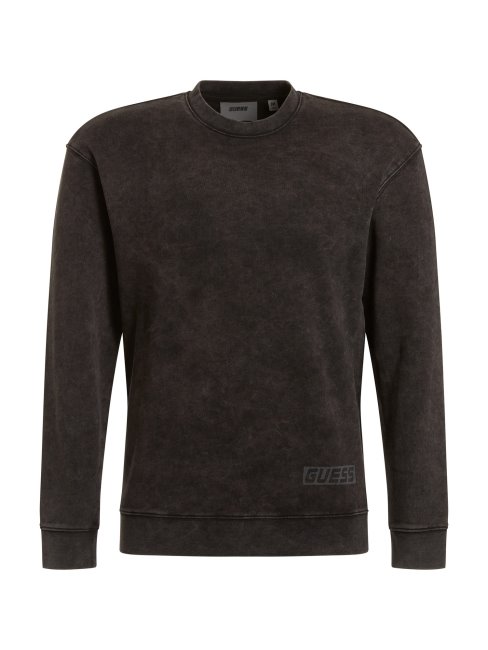Sweat Effet Délavé Guess Noir