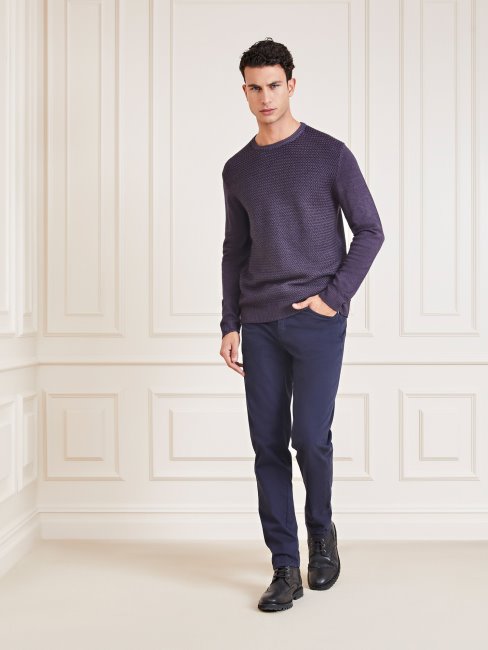 Pull Laine Marciano Bleu Guess