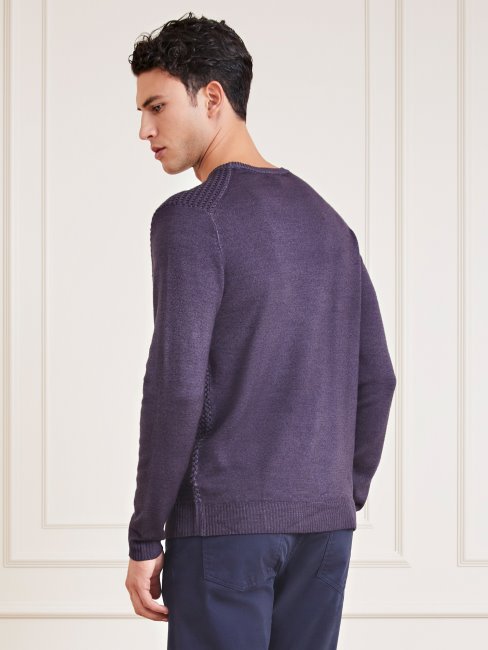 Pull Laine Marciano Bleu Guess