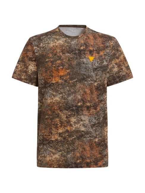 T-shirt Imprimé Guess Marron