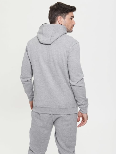 Sweat Gris à Logo Sur Le Devant Guess