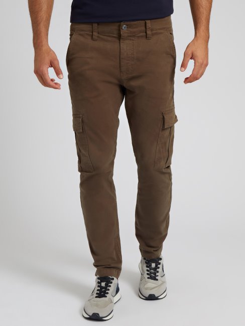 Pantalon Cargo Marron Guess