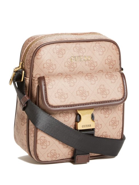 Guess Vezzola 4g Logo Mini Sac à Bandoulière Marron