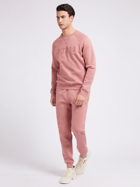 Guess Pantalon De Jogging Rouge