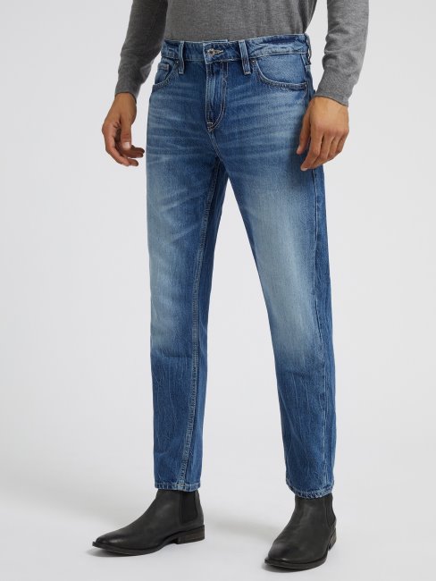 Guess Slim Fit Denim Bleu Pantalon Nouvelle Tendance