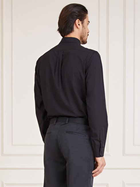 Chemise Noire Guess Marciano Coupe Slim
