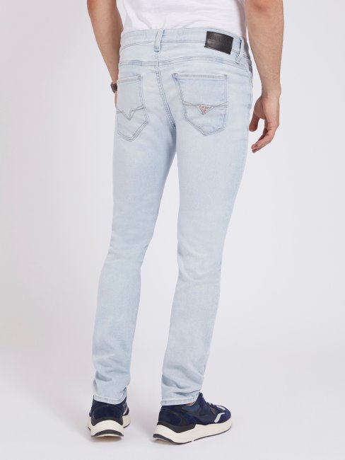 Pantalon Bleu Denim Coupé Skinny Guess Nouvelle Tendance
