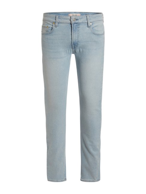 Pantalon Bleu Denim Coupé Skinny Guess Nouvelle Tendance