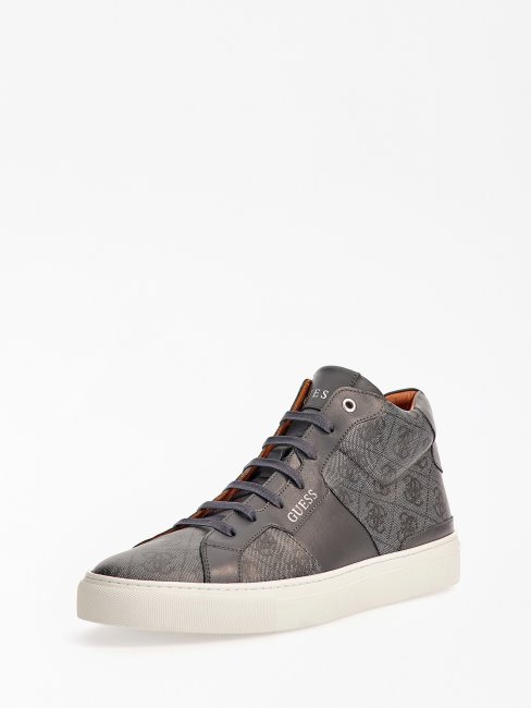 Baskets Montantes Ravenna 4g Logo Noir Guess