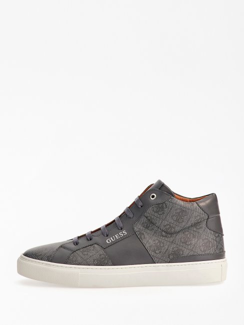 Baskets Montantes Ravenna 4g Logo Noir Guess