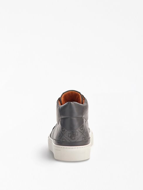 Baskets Montantes Ravenna 4g Logo Noir Guess