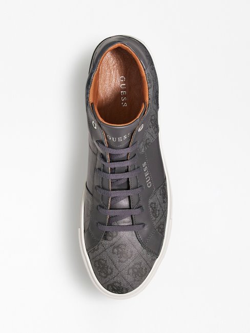 Baskets Montantes Ravenna 4g Logo Noir Guess