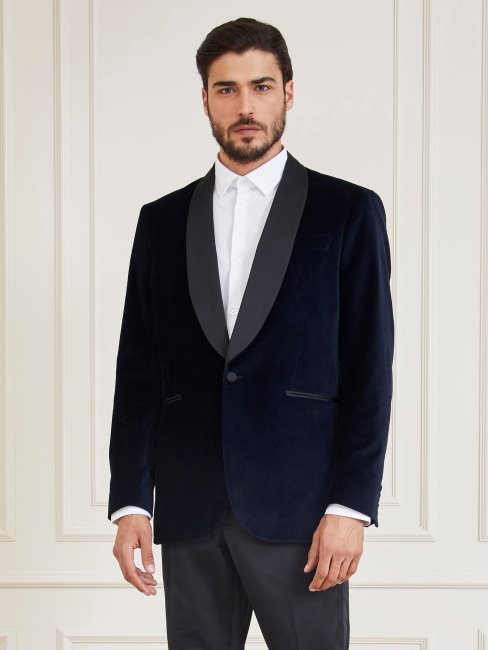 Blazer Guess Marciano Bleu à Smocks