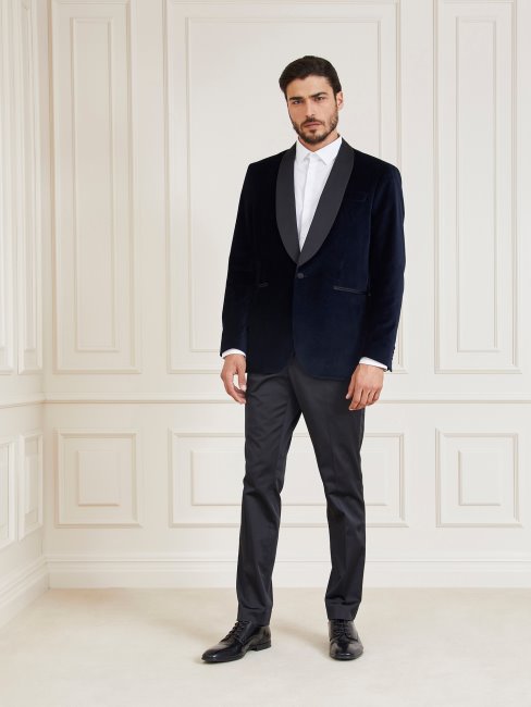 Blazer Guess Marciano Bleu à Smocks