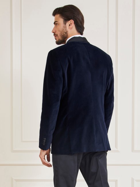 Blazer Guess Marciano Bleu à Smocks