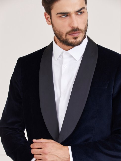 Blazer Guess Marciano Bleu à Smocks
