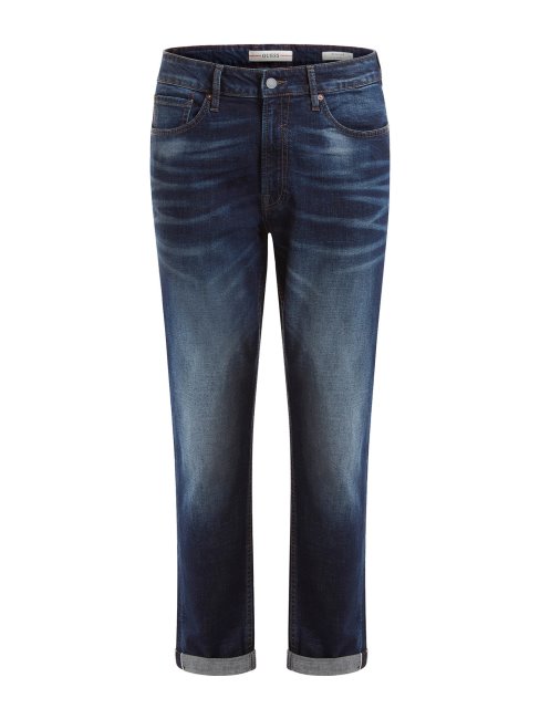 Pantalon Denim Coupé Regular Guess Nouvelle Tendance