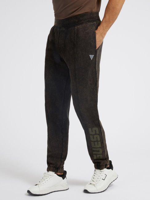 Guess Pantalon De Jogging Effet Délavé Vert