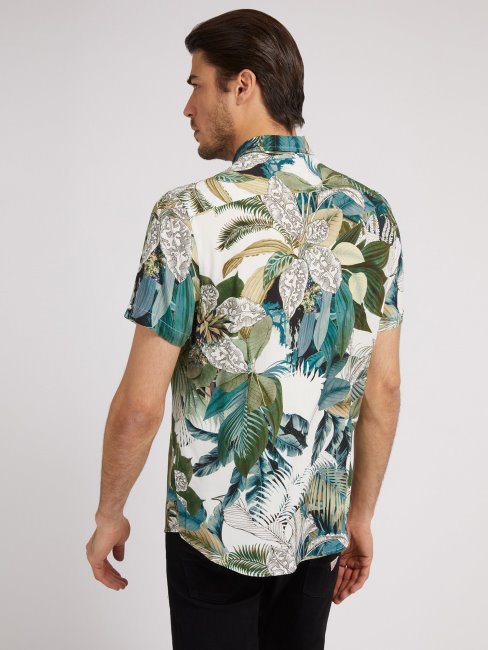 Chemise à Imprimé Fantaisie Florale Guess All Over