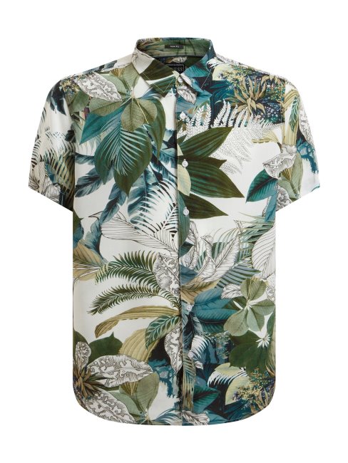 Chemise à Imprimé Fantaisie Florale Guess All Over