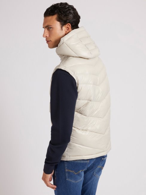 Gilet Matelassé Regular Fit Guess Gris