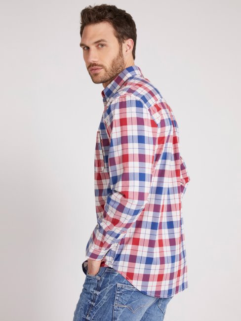 Nuisette Guess Macro Chèque Rouge Multi