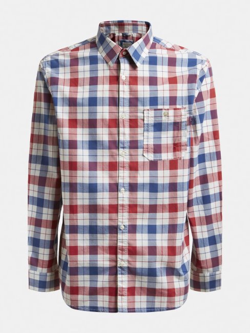 Nuisette Guess Macro Chèque Rouge Multi