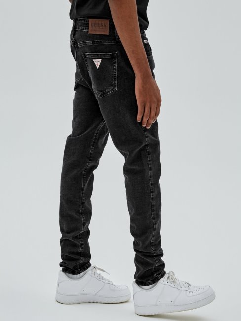 Pantalon Denim Skinny Fit Guess Noir Nouvelle Tendance