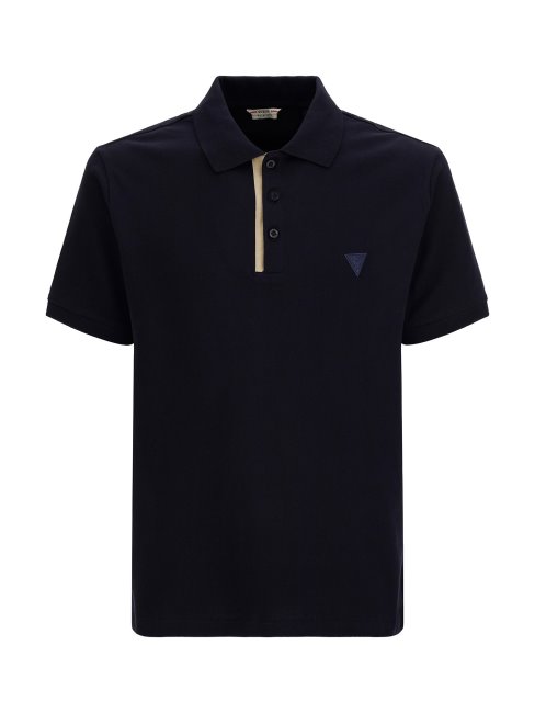 Polo Bleu Classique Guess