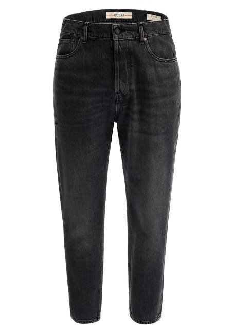 Guess Pantalon Denim Coupe Décontractée Noir