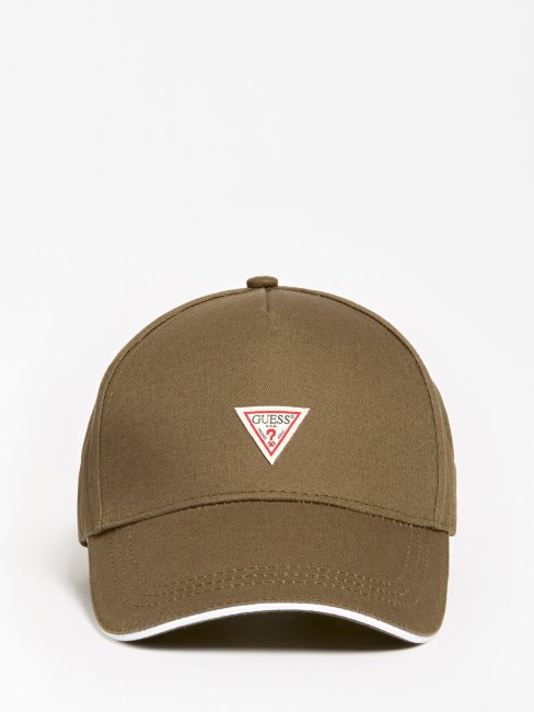 Guess Casquette De Baseball Logo Triangle Vert