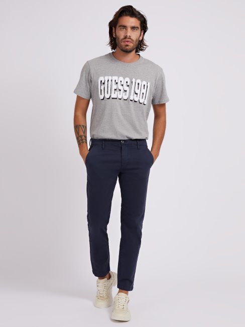 Pantalon Slim Bleu Guess