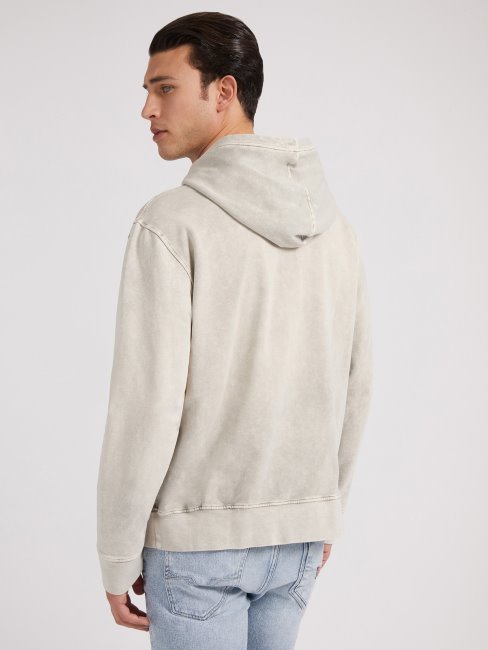 Sweat Poche Devant Guess Blanc