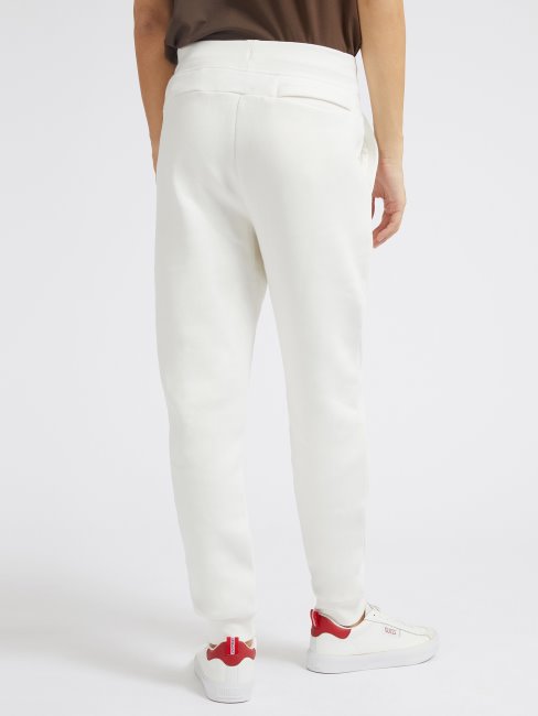 Pantalon De Jogging Blanc à Patch Logo Guess