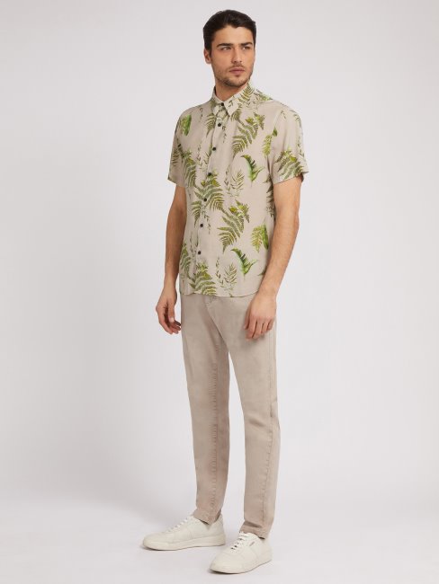 Chemise Imprimé All Over Guess Blanc Multi