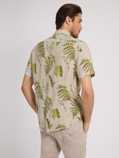 Chemise Imprimé All Over Guess Blanc Multi