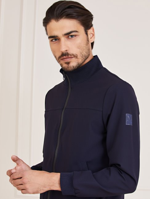 Sweat Martien Stretch Nylon Guess Bleu