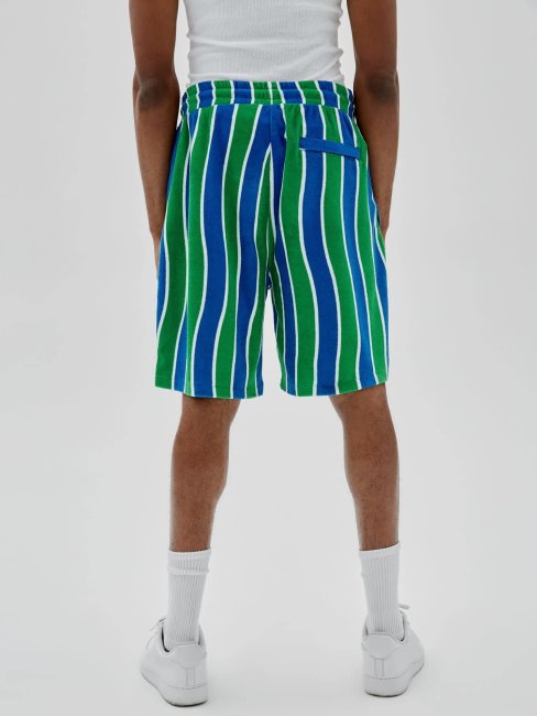 Guess Court Vert à Rayures Multiples