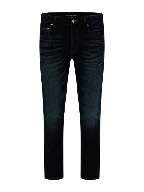 Guess Slim Fit Denim Pantalon Bleu