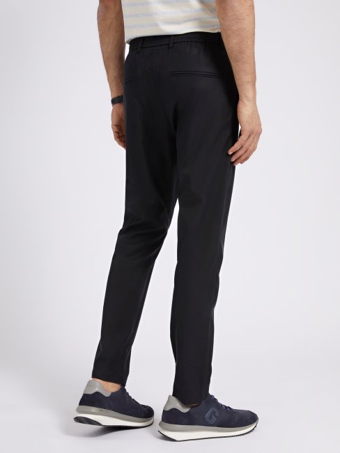 Pantalon Technique Droit Guess Noir