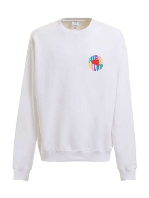 Sweat à Logo Sur Le Devant