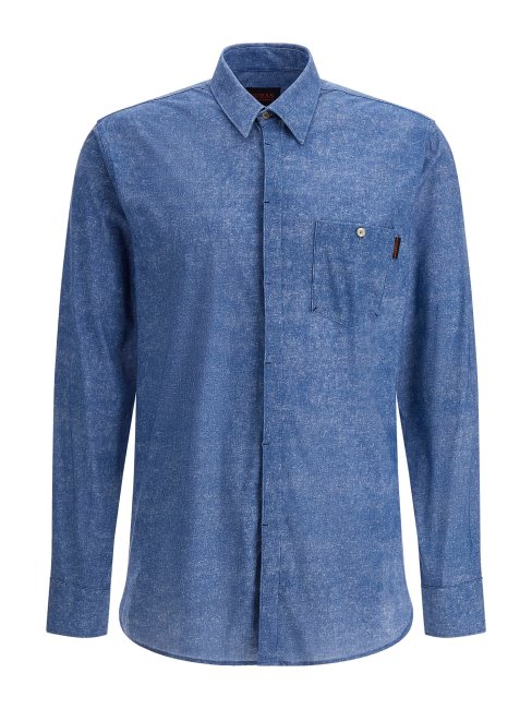 Chemise Bleu Slim Fit Guess